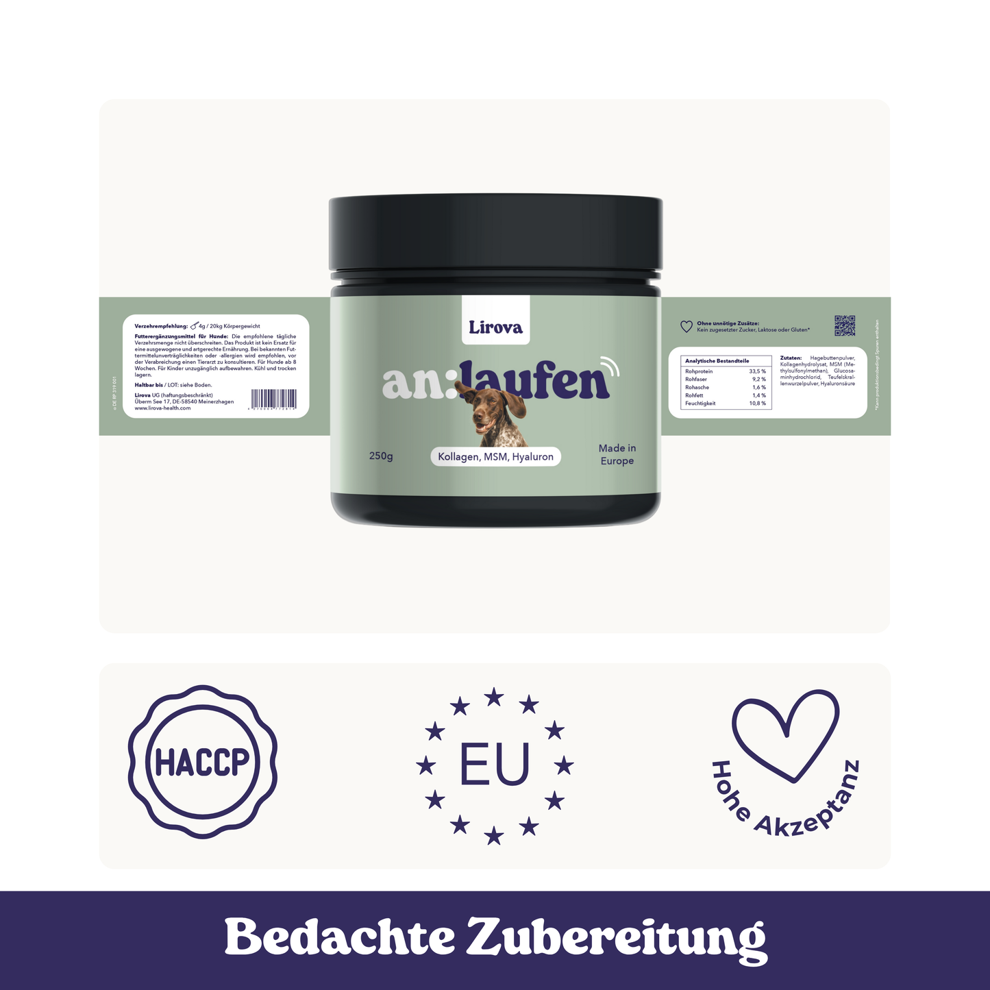 Lirova an:laufen